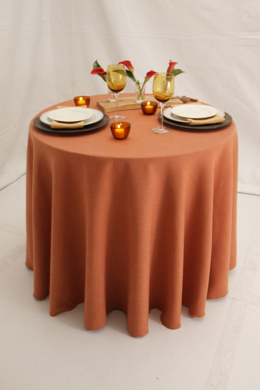  90" Round Panama Rental Tablecloth