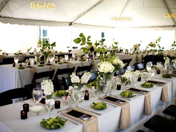Rental havana faux burlap linens for outdoor indoor events
