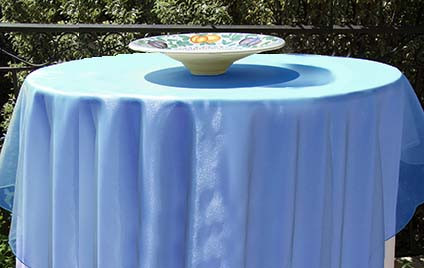 Organza Tablecloth 132 round