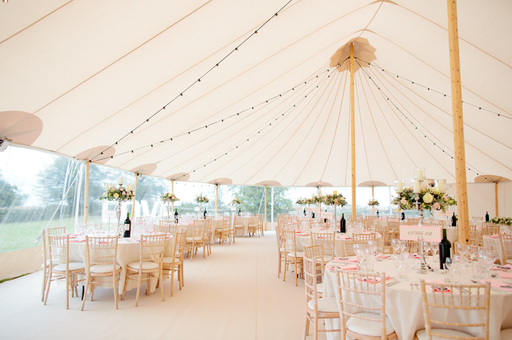 Color spun poly table linen rentals