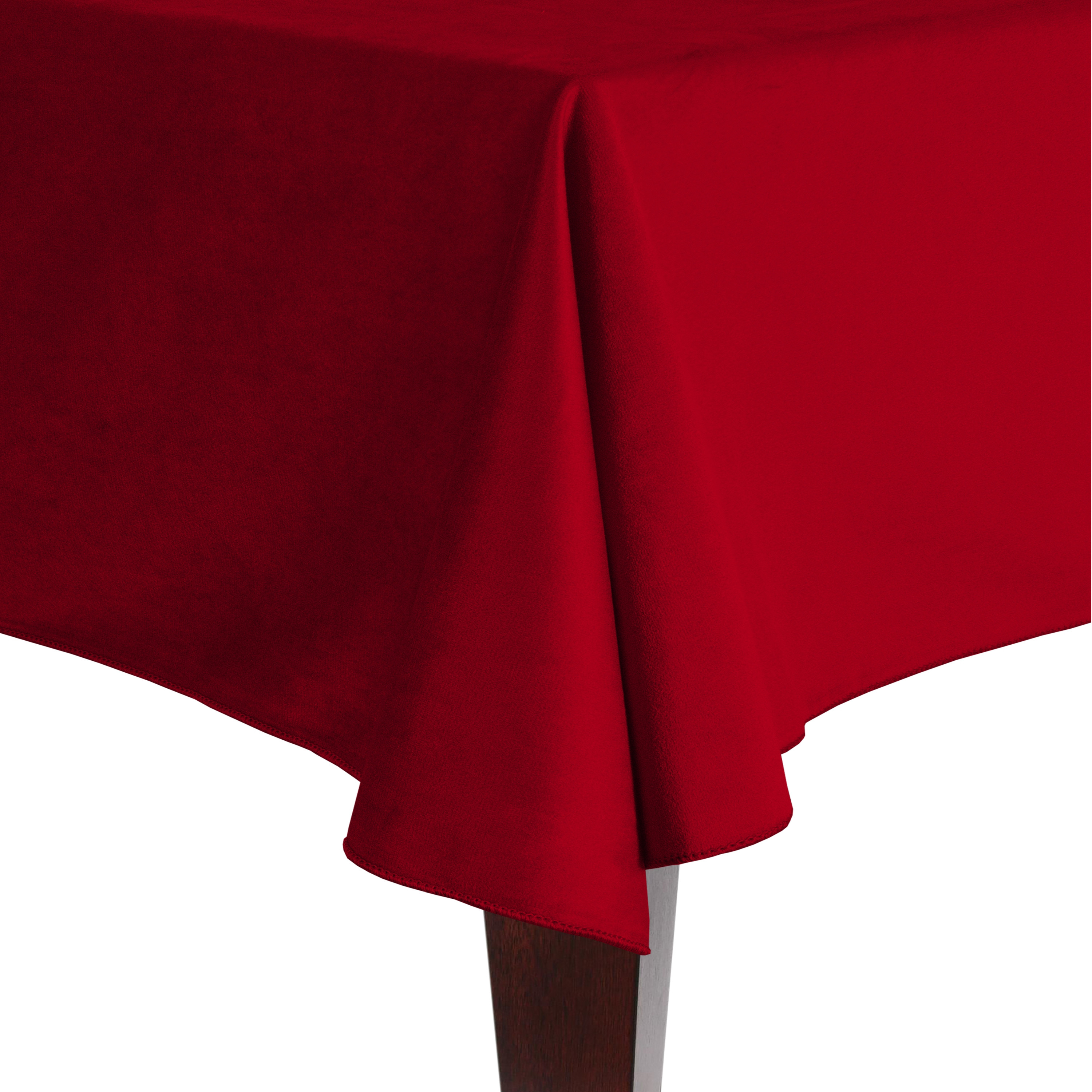 120" x 120" Square Velvet Rental Tablecloth