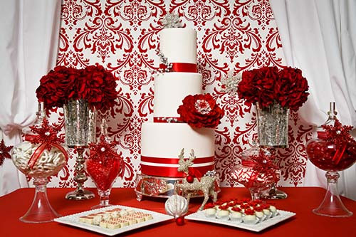 Red Poly Premier Kitchen Dining Table