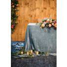 90" x 132" Rectangular Velvet Rental Tablecloth