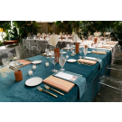 108" x 156" Rectangular Velvet Rental Tablecloth