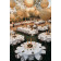 outdoor reception 90 inch round tablecloths white