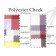 Poly Check Swatch Card and Sample