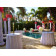 Rent 90 round linens for your pool party white