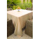 Duchess 72 Square Table linen display