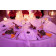 satin brush table linens