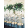White 8 foot table for outdoor wedding party and reception-slate
