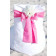 sashes for wedding light pink
