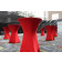 Red Spandex Formal Spandex Table Cover