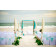 sashes for wedding aqua