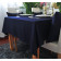 72 x 72 premier polyester tablecloths for wedding head navy