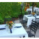 72 x 72 premier polyester tablecloths for outdoor event