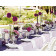purple table runners for weddings