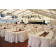 8 FT Spun Polyester Outdoor Rental Tablecloths in San Jose, Calif.