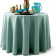 Blue formal tablecloth for appetizer display tables