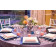 132 inch formal rental tablecloth for small dinner party