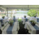 Rectangular white tablecloths for tented wedding reception