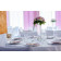 white linen tablecloth