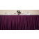 Poly Premier Table Skirting with Velcro® Backing burgundy