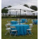 aqua tablecloths with umbrella hole 90 inch round