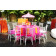 Hot Pink table linens for parties and events