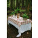 90 x 132 polyester event reception tablecloths-outdoor