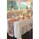 90 x 132 polyester event reception tablecloths-outdoor