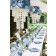 90 x 132 polyester event reception tablecloths-outdoor-tie dye